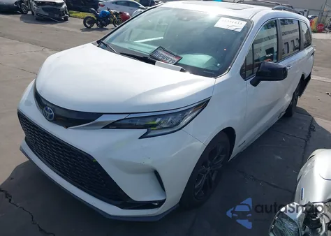 2021 Toyota Sienna Xse from USA, damaged, VIN 5TDDRKEC7MS005513